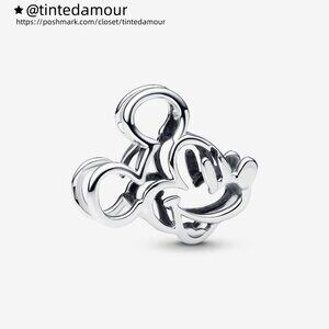Pandora Disney Mickey Mouse Openwork Charm